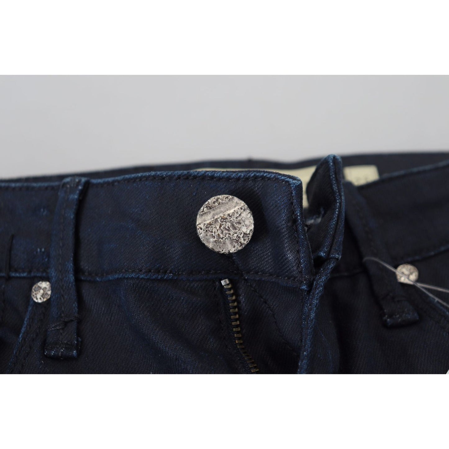 Acht Blue Cotton Skinny Low Waist Women Casual Denim Jeans PAN72696- 26