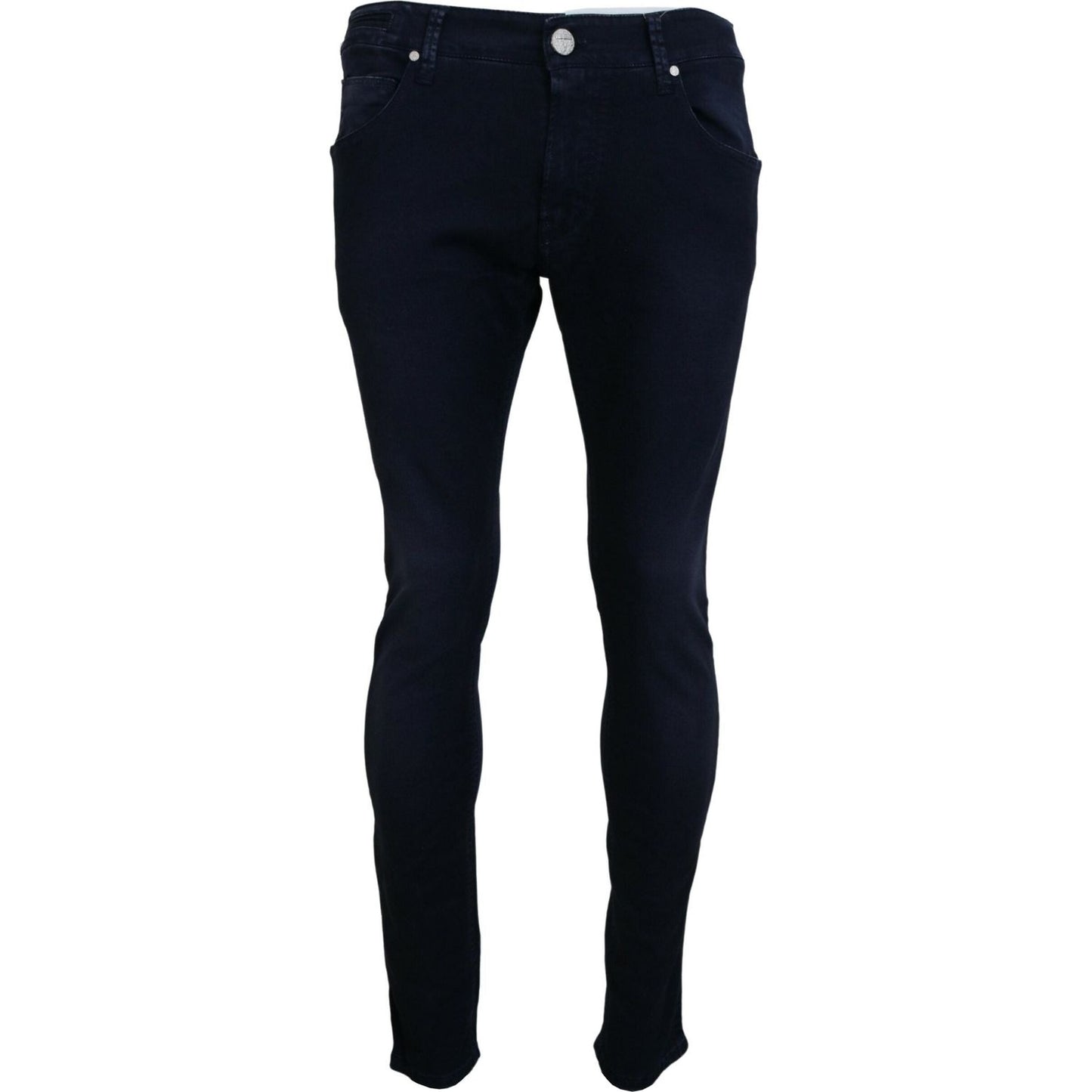 Acht Blue Cotton Tapered Slim Fit Men Casual Denim Jeans PAN74678-46