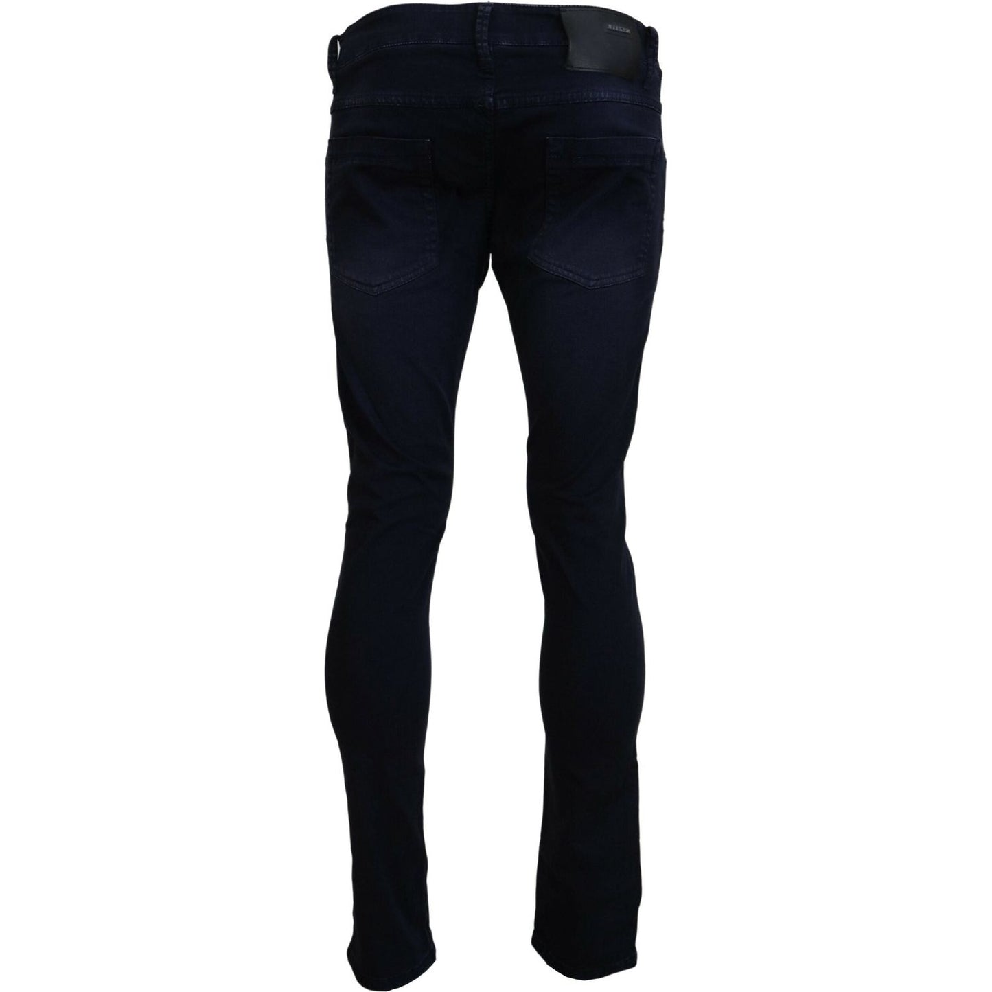 Acht Blue Cotton Tapered Slim Fit Men Casual Denim Jeans PAN74678-46