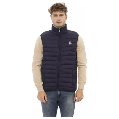 Invicta Blue Polyamide Men's Quilted Vest