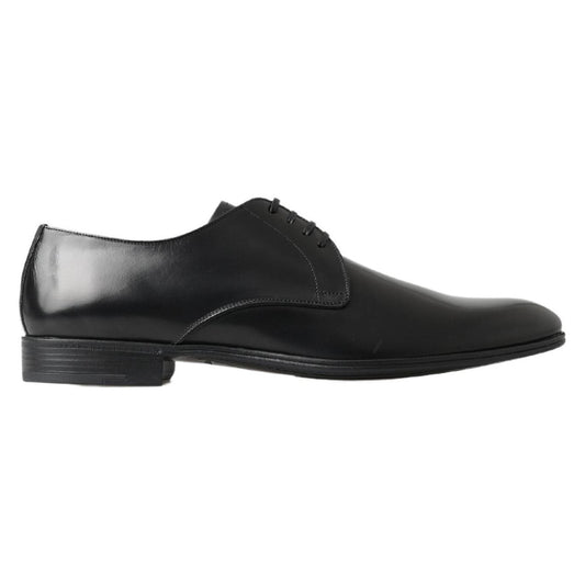 Dolce & Gabbana Black Derby Formal Dress Shoes MV5052- 39