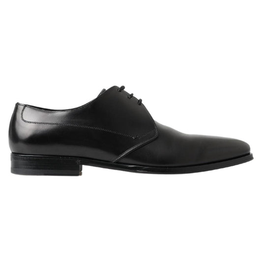 Dolce & Gabbana Black Derby Formal Dress Shoes MV5052- 39