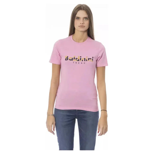 Baldinini Trend Multicolor Cotton Women T-Shirt BA-23908-S