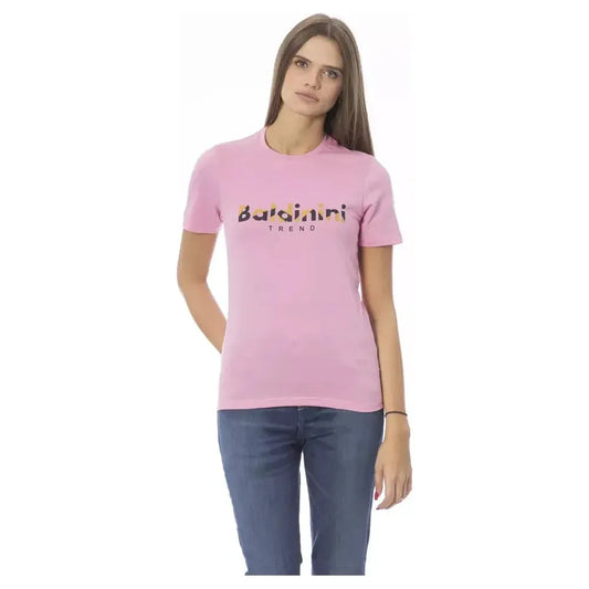 Baldinini Trend Multicolor Cotton Women T-Shirt BA-23908-S