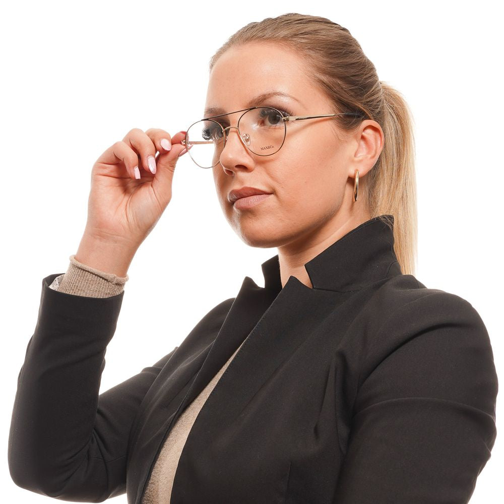 Max & Co Gold Metal Glasses (Frames)