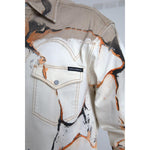 Dolce & Gabbana Multicolor Cotton Collared Denim Shirt TSH84183-40