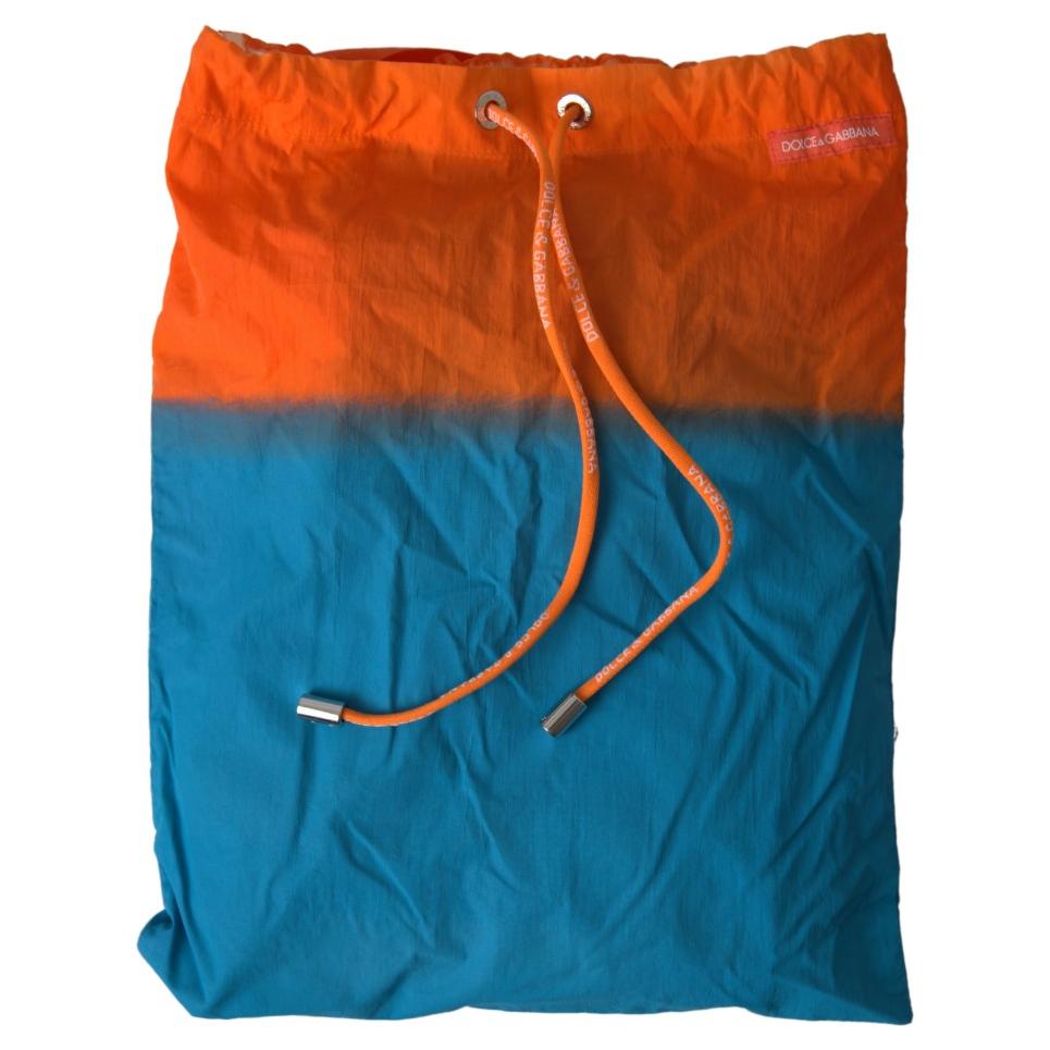 Dolce & Gabbana Orange Blue Gradient Beachwear Swimwear Shorts BIK1698-IT6