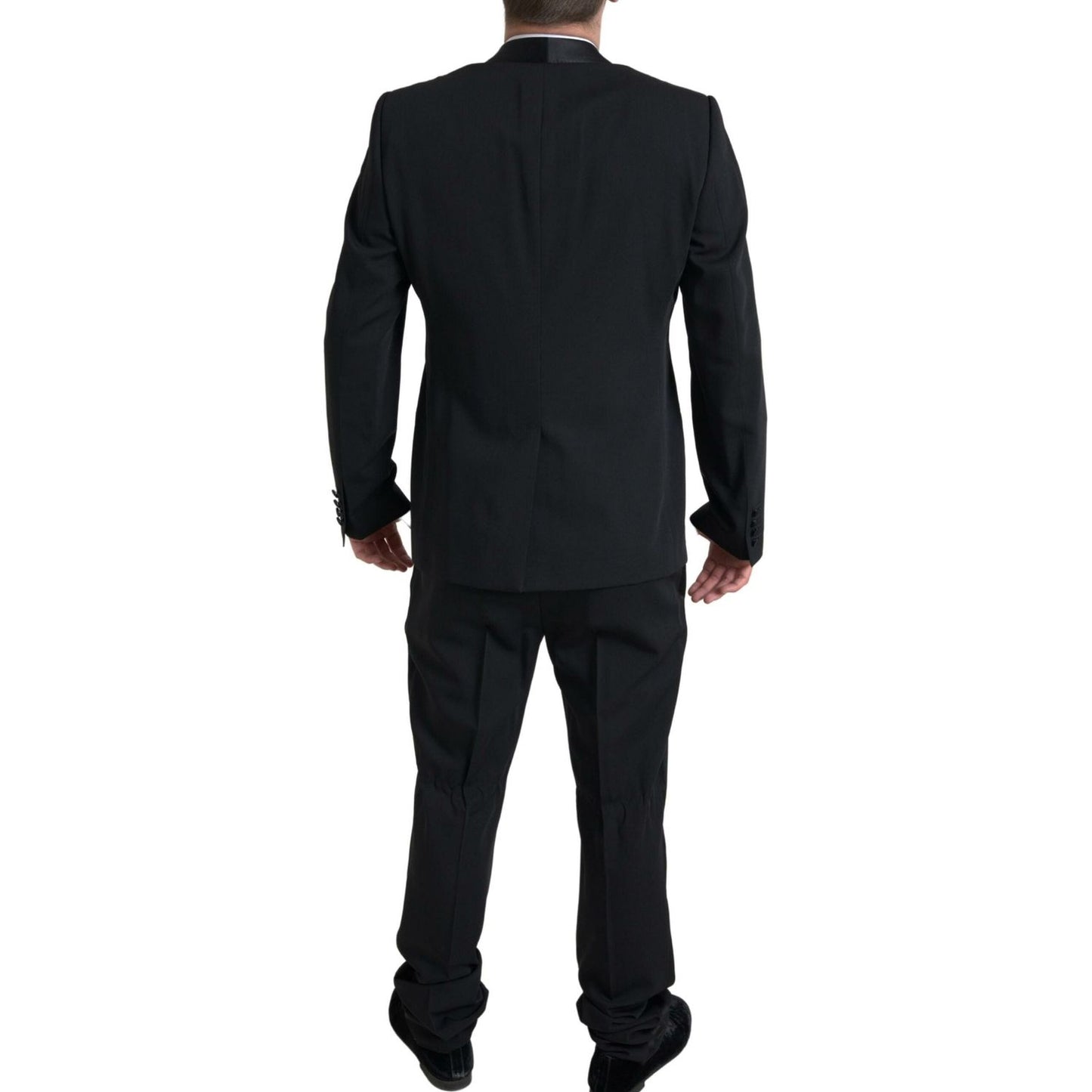 Dolce & Gabbana Black 2 Piece Single Breasted MARTINI Suit KOS2191-54