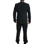 Dolce & Gabbana Black 2 Piece Single Breasted MARTINI Suit KOS2191-54