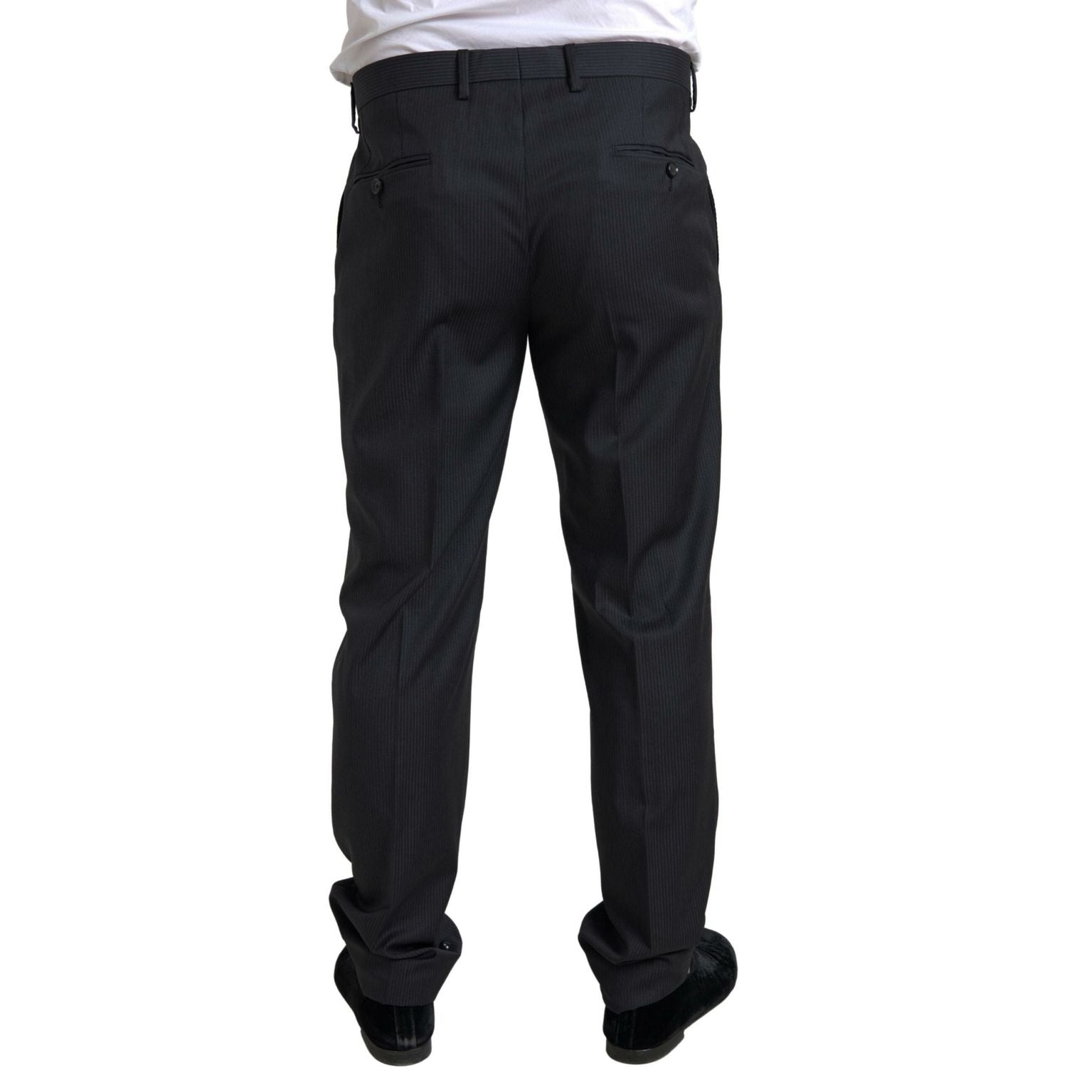 Dolce & Gabbana Black 2 Piece Single Breasted MARTINI Suit