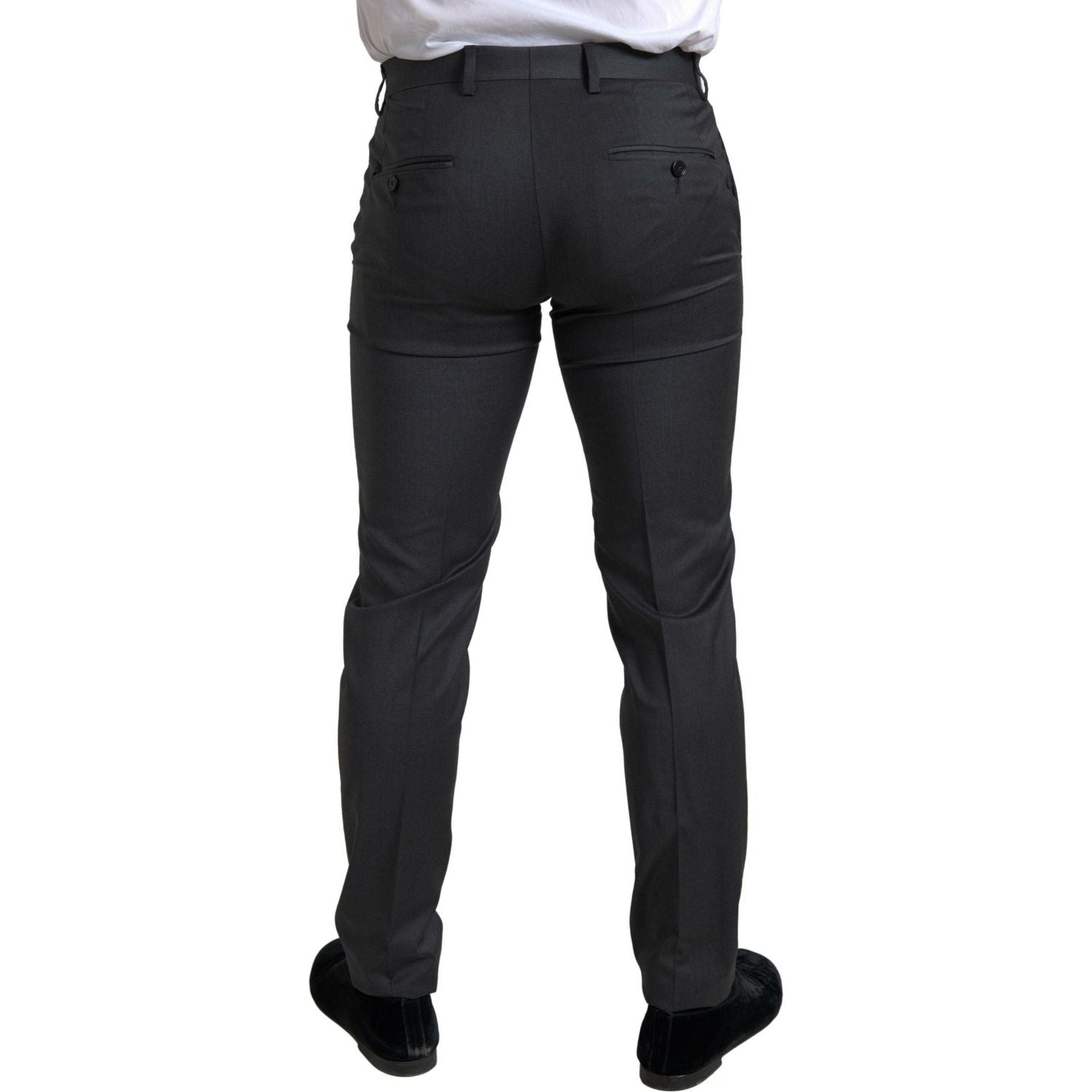 Dolce & Gabbana Gray 2 Piece Double Breasted SICILIA Suit
