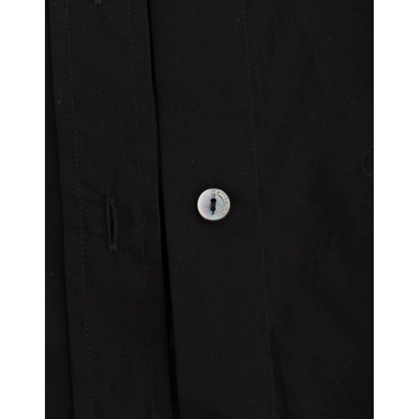 John Galliano Black cotton shirt top SIG12561-1