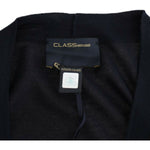 Cavalli Elegant Black Cropped Virgin Wool Cardigan Cavalli Black
