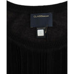 Cavalli Elegant Short Sleeved Black Jumper Cavalli Black