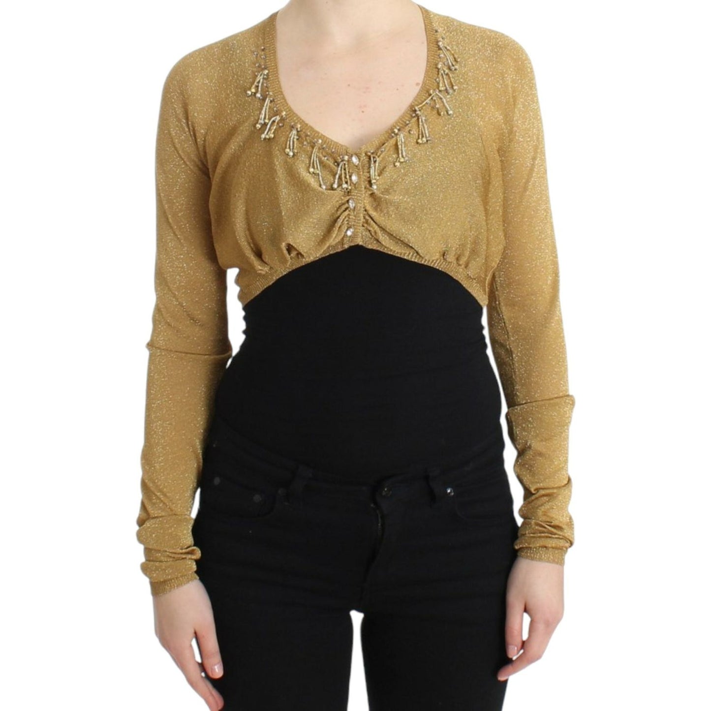 Cavalli Gold embellished gold shrug SIG11606-1
