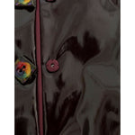 Dolce & Gabbana Black floral 3/4 Sleeve sheath dress SIG12494-1