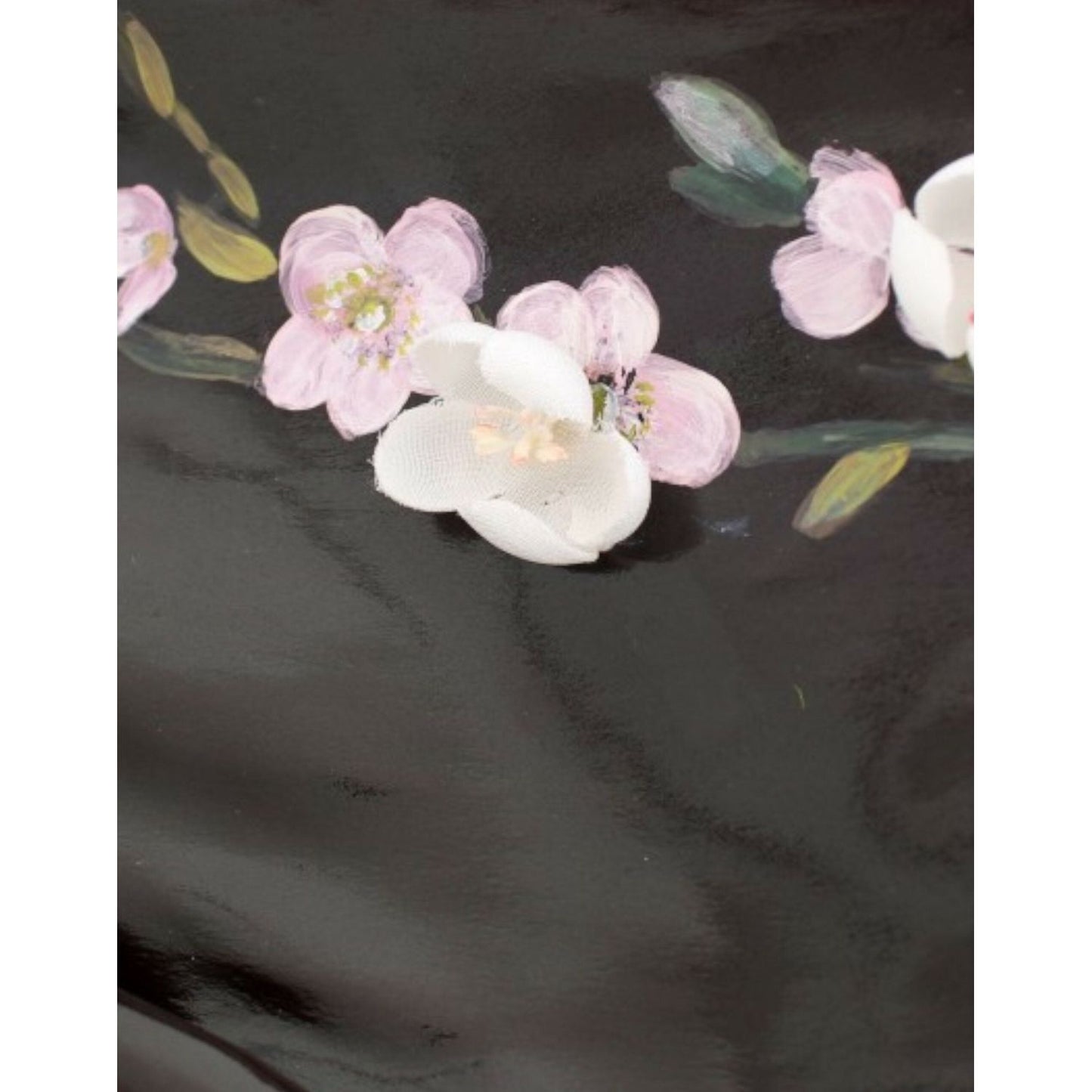 Dolce & Gabbana Black floral 3/4 Sleeve sheath dress SIG12494-1