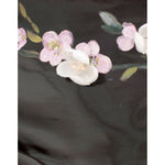 Dolce & Gabbana Black floral 3/4 Sleeve sheath dress SIG12494-1