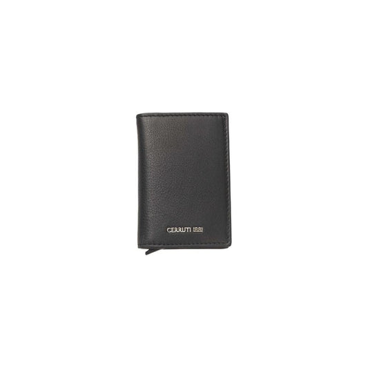 Cerruti 1881 Black Calfskin Men Wallet CE-24014