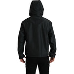 Dolce & Gabbana Black Polyester Logo Plaque Hooded Jacket JKT3759-48