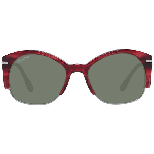Serengeti Red Unisex Sunglasses SE-1044493