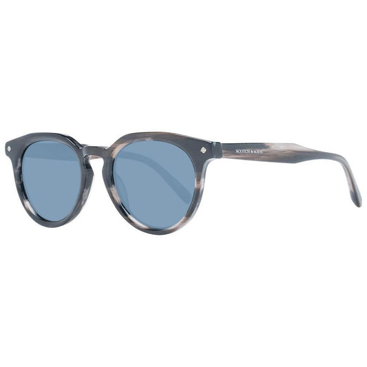 Scotch & Soda Black Men Sunglasses SC-1049030
