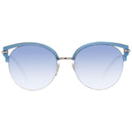 Police Chic Blue Gradient Butterfly Sunglasses Police Light Gray