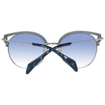 Police Chic Blue Gradient Butterfly Sunglasses Police Light Steel Blue