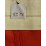 CO|TE Orange boyfriend stretch pants MOM10851-1