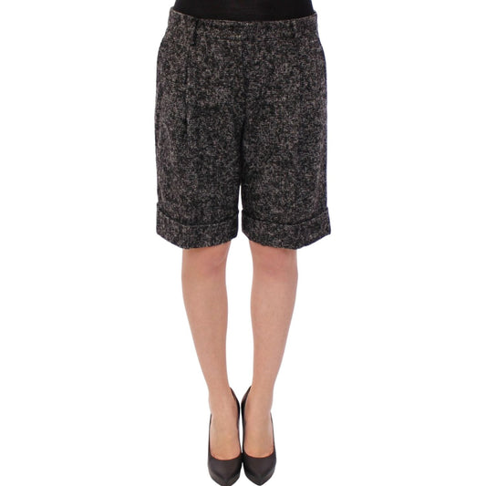 Dolce & Gabbana Gray wool shorts pants GSS11722-1