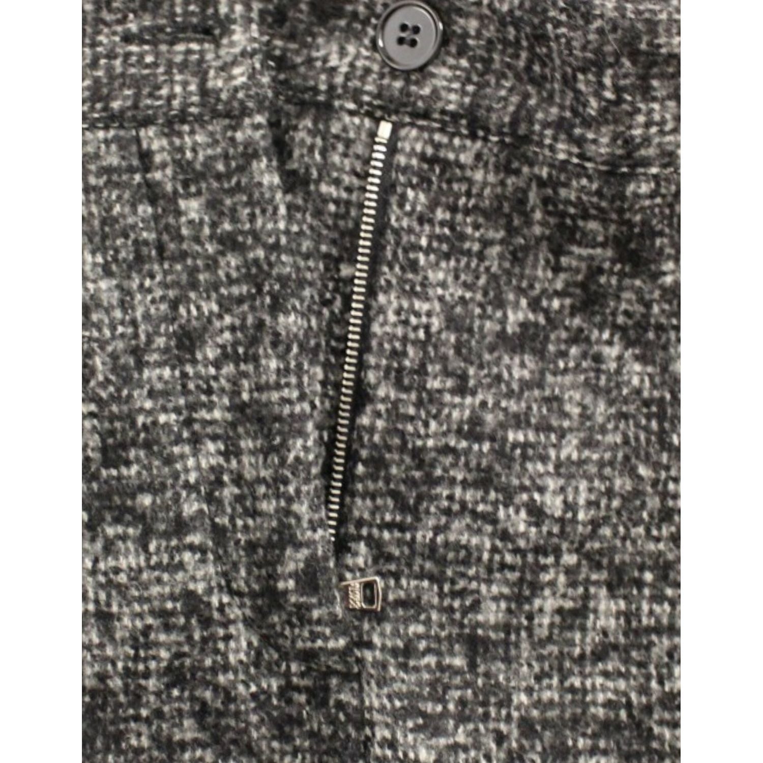 Dolce & Gabbana Gray wool shorts pants