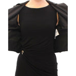 Dolce & Gabbana Black Short Bolero Shrug Jacket Coat GSS11369-1