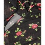 Dolce & Gabbana Black Floral Cut Out Sheath Long Maxi Dress DR281020-40