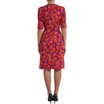 Dolce & Gabbana Multicolor Floral Poppy Print Sheath Dress DR281052-38