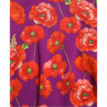 Dolce & Gabbana Multicolor Floral Poppy Print Sheath Dress DR281052-38