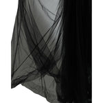 Dolce & Gabbana Black Sequined Sleeveless Mesh Layered Gown Dress DR281087-36
