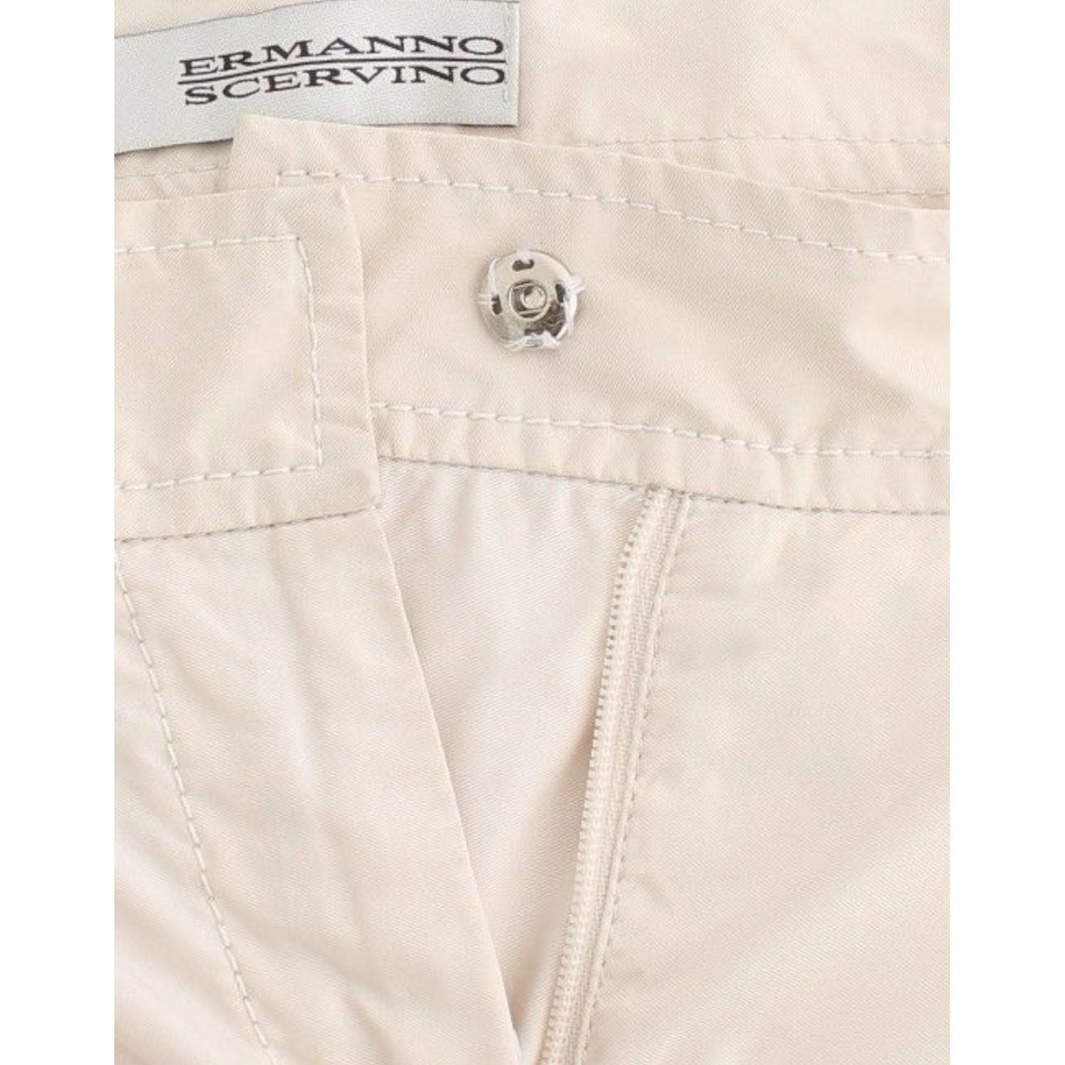 Ermanno Scervino Beige Chinos Casual Dress Pants Khakis