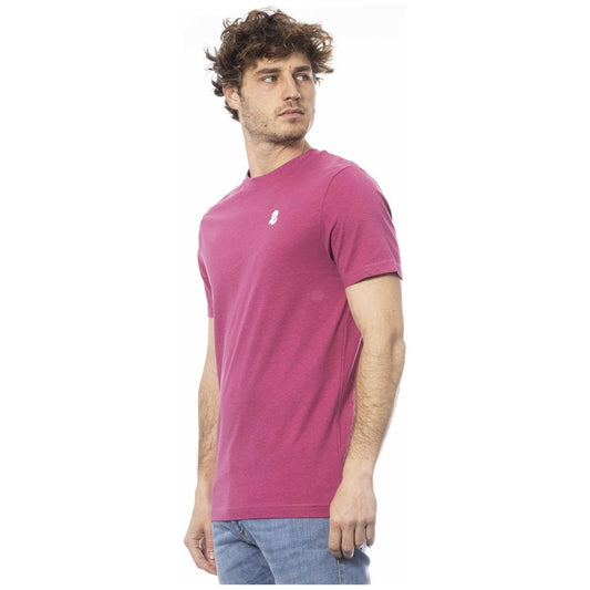 Invicta Purple Cotton Men T-Shirt IN-24042-M