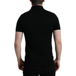 Dolce & Gabbana Black Logo Collared Short Sleeve T-shirt TSH85128-46