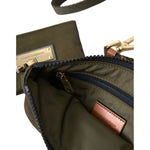 Dolce & Gabbana Dark Green Nylon Logo Multifunctional Kit 2 Pcs Set Bags BAG1129