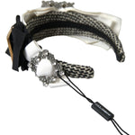 Dolce & Gabbana Multicolor Crystal Embellished Women Headband Diadem SMY101415
