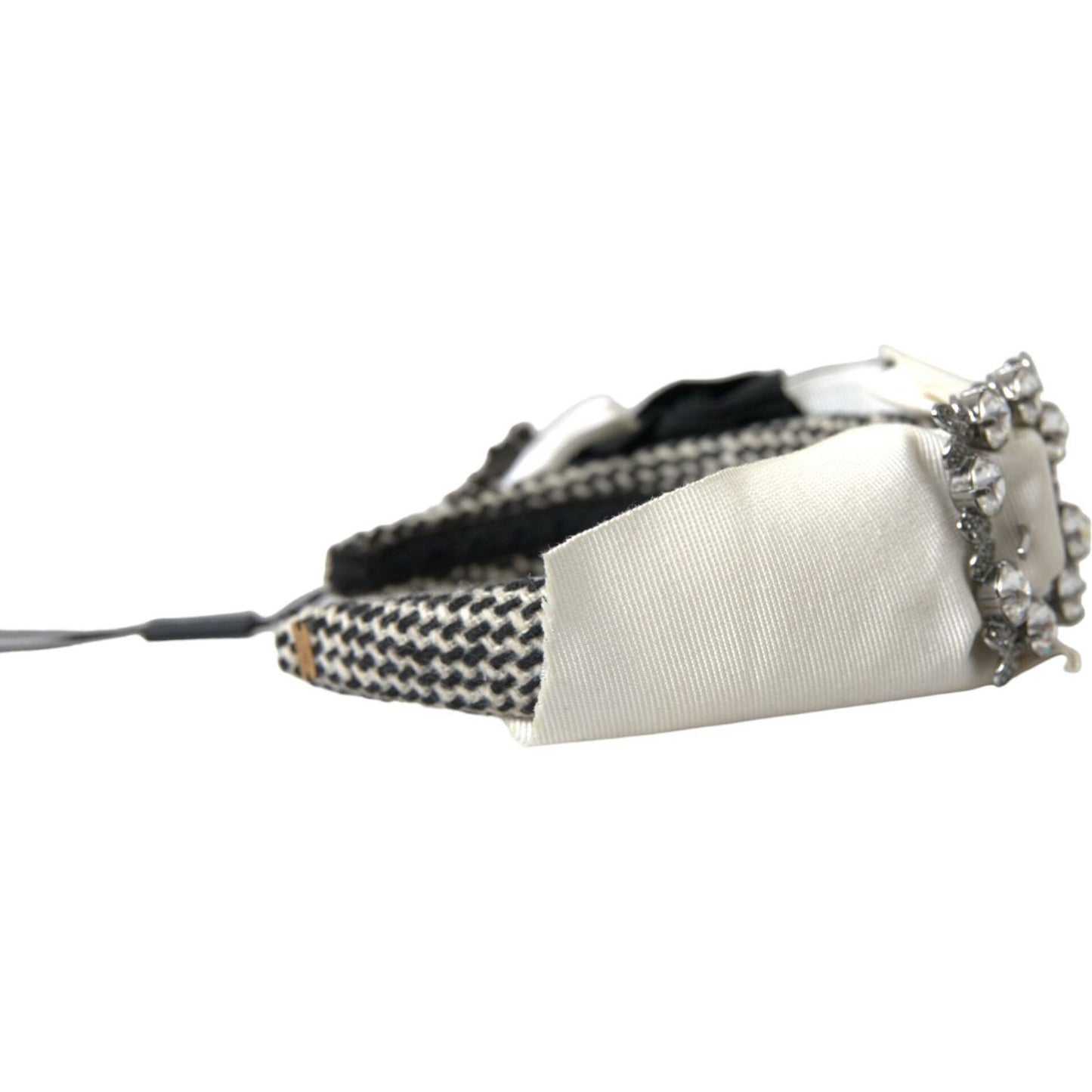 Dolce & Gabbana Multicolor Crystal Embellished Women Headband Diadem SMY101415