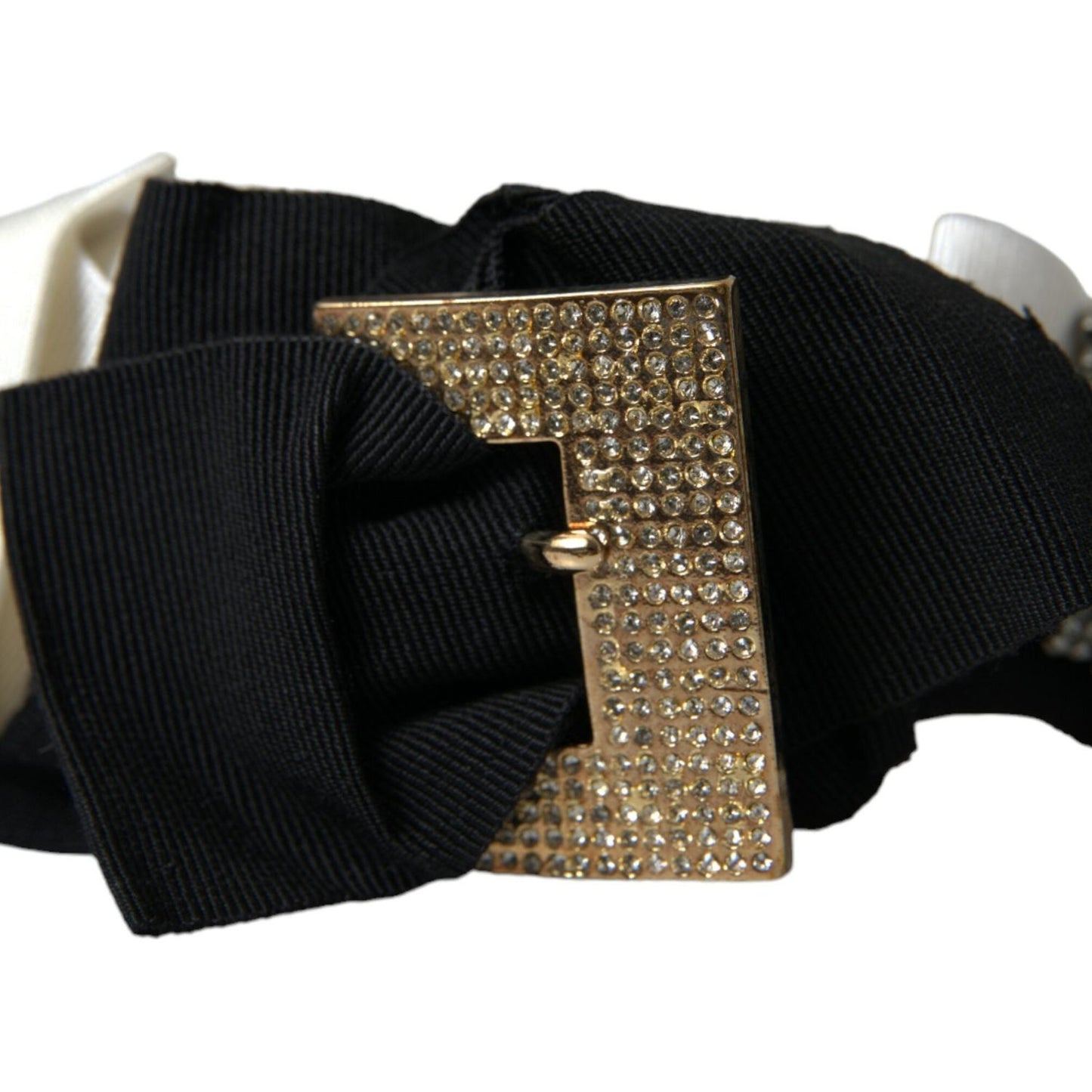 Dolce & Gabbana Multicolor Crystal Embellished Women Headband Diadem SMY101415