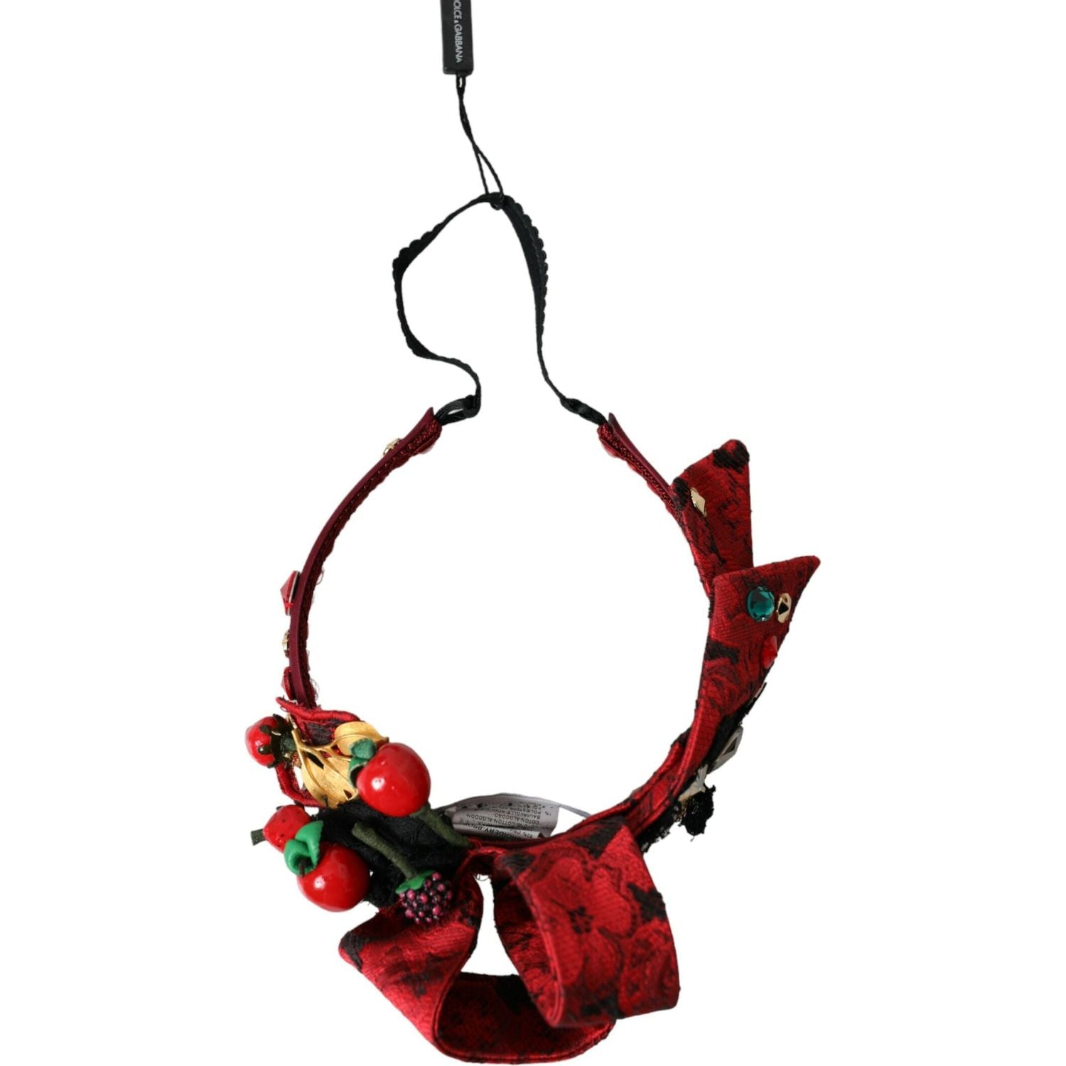 红樱桃西西里装饰女士发带王冠