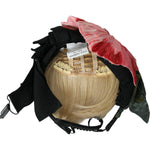 Dolce & Gabbana Black Viscose White Hair Parrucchiera Headband Diadem SMY101428