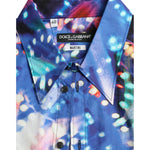 Dolce & Gabbana Multicolor Luminarie Slim MARTINI Shirt TSH84702-40