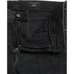Dolce & Gabbana Gray Cotton Stretch Skinny Denim Logo Jeans PAN75280-56
