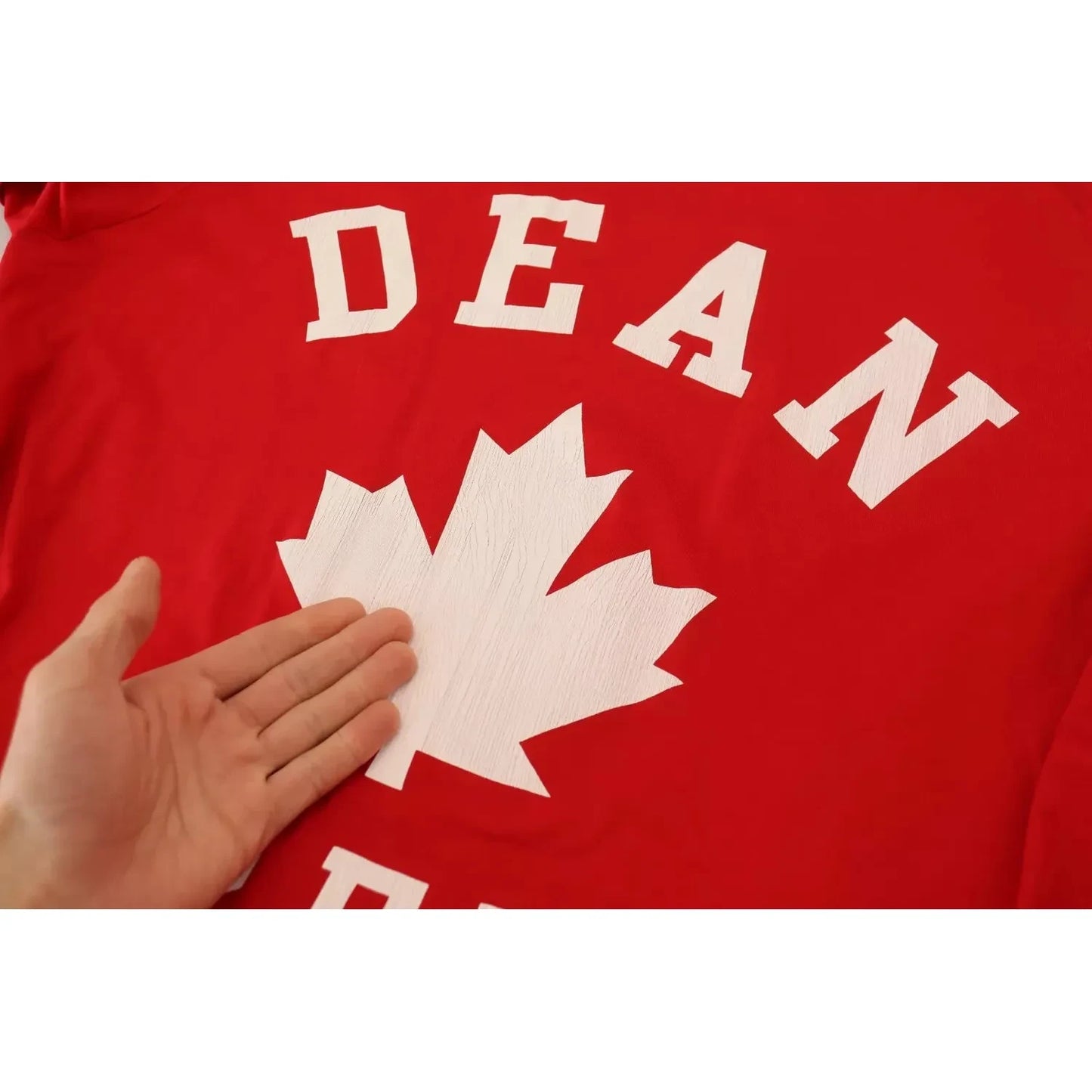 Dsquared² Red Printed Cotton Short Sleeves Crewneck T-shirt TSH7781-48