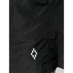 Marcelo Burlon Black Polyamide Men's Swimwear Boxer MA-9502-XS