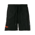 Marcelo Burlon Black Polyamide Men's Swimwear Boxer MA-9502-XS